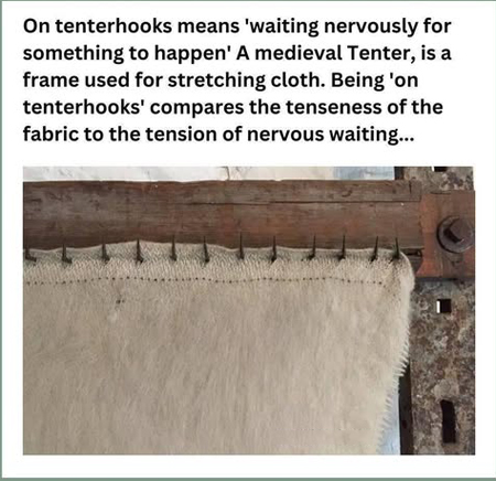 tenter hook